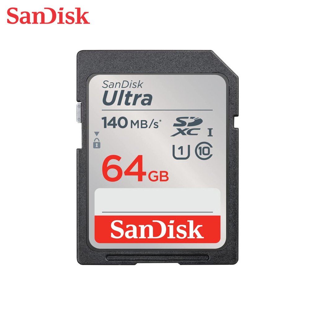 SANDISK 64GB Ultra SD Class10 UHS-I (SD-SDUNB-64G)讀取速度高達 140MB/s 記憶卡