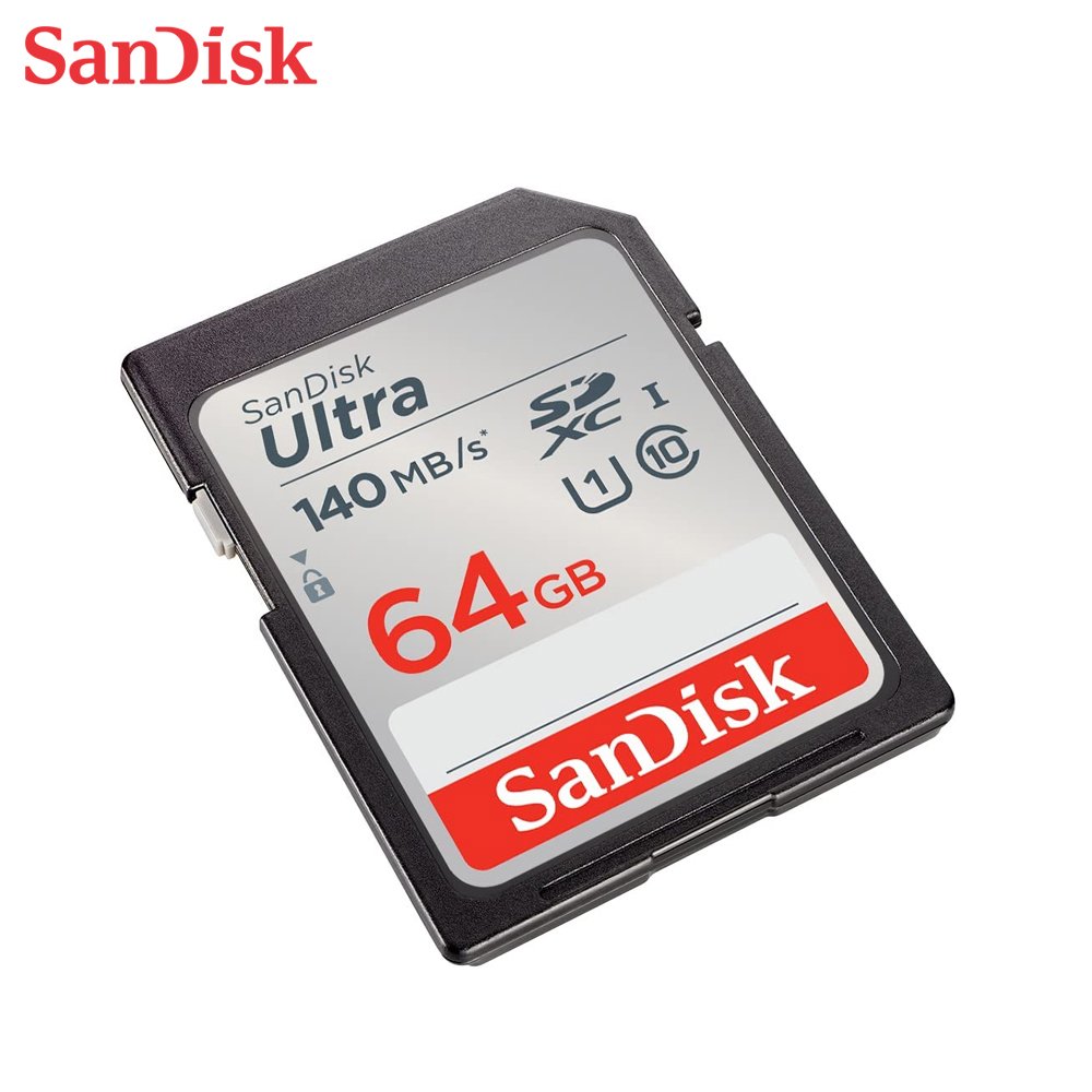 SANDISK 64G Ultra SD Class10 UHS-I 讀寫速度 140MB/s 記憶卡 (SD-SDUNB-64G)