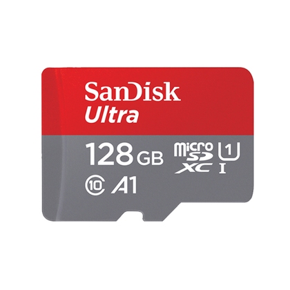 SANDISK ULTRA 128G A1 microSD UHS-I記憶卡(SD-SQUAB-128G) 傳輸最高140MB 手機擴充