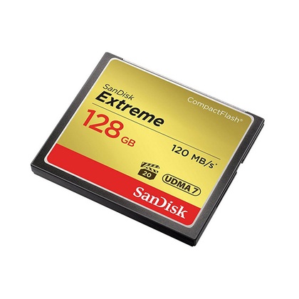 SANDISK 128G Extreme CF 120M 專業攝影師和錄影師 高速記憶卡 (SD-CF120M-128G)