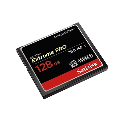 SanDisk 128G Extreme Pro 160M CF記憶卡 (SD-CF160M-128G) 專業攝影師和錄影師 高速記憶卡