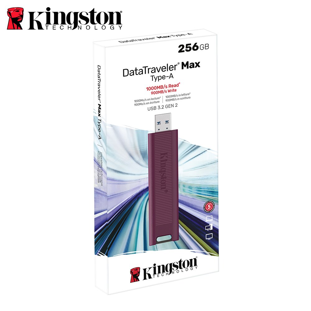 Kingston DataTraveler Max 256G USB 3.2 Gen 2 高速 隨身碟 公司貨 (KT-DTMAX-A-256G)