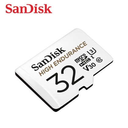 SanDisk 32G HIGH ENDURANCE microSDHC V30 U3 4K (SD-SQQNR-32G) 高耐久記憶卡