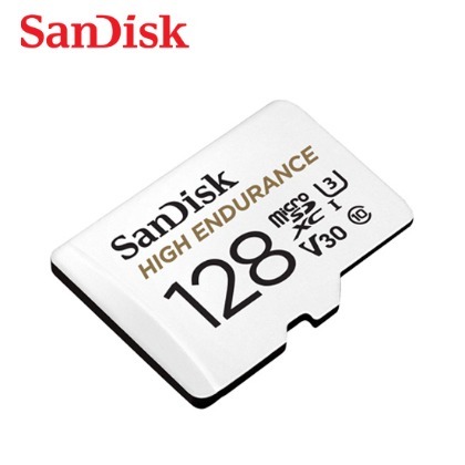 SanDisk 128G HIGH ENDURANCE microSDXC V30 U3 4K (SD-SQQNR-128G) 高耐久記憶卡