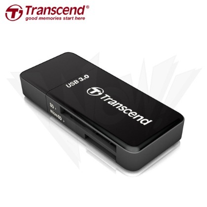 創見 Transcend 黑色 RDF5 USB 3.0 micro SD SDXC SDHC 記憶卡 讀卡機 (TS-RDF5K)