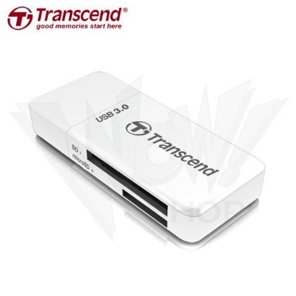 創見 Transcend 白色 RDF5 USB 3.0 micro SD SDXC SDHC 記憶卡 讀卡機 (TS-RDF5W)