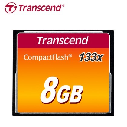 創見 Transcend 8GB CF卡 133X Compact Flash 記憶卡 MLC顆粒 (TS-CF133-8G)
