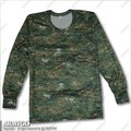 國軍數位迷彩長袖保暖衣 (三層暖綿款)