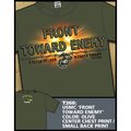 《美國7.62軍事彩繪T恤》海軍陸戰隊系列 -USMC 'FRONT TOWARD ENEMY'