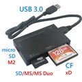 USB 3.0 CF / Micro SD / SD / MMC / MS / xD 多合一讀卡機 CR3220