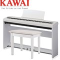 ★KAWAI★ES-110 88鍵 可攜式數位鋼琴 ~白色