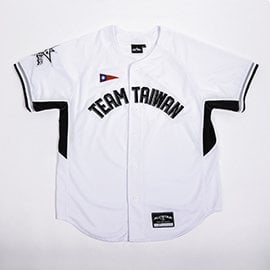 Team Taiwan 棒球衣 / 白