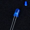 5MM/F5 藍髮藍 發光二極管LED燈 圓頭LED藍光 超高亮 短腳184-01610