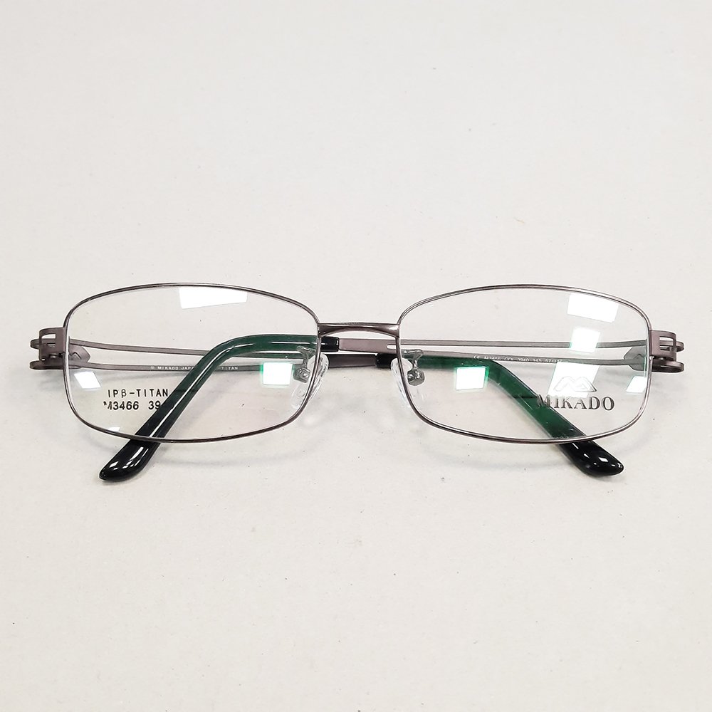 【凹凸眼鏡】日本製【皇MIKADO】IP-β鈦金屬鏡框(M3466 3940)~800度1.56配到好~臉寬者專用~六期零利率