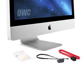 OWC DIY Internal SSD Add-On Kit 21.5 吋 iMac (2011) iMac 到 SSD SATA 6Gb/s 資料電源傳輸線，熱安全粘合劑安裝套件