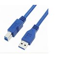 台南 USB 3.0列印線/打印線/印表機線 A公對B公 AM-BM資料線 高速傳輸線 /方口硬碟盒資料線連接線 1.5米