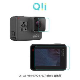 【預購】Qii GoPro HERO 5/6/7 Black 玻璃貼【容毅】
