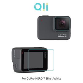 【預購】Qii GoPro HERO 7 Silver/White 玻璃貼【容毅】