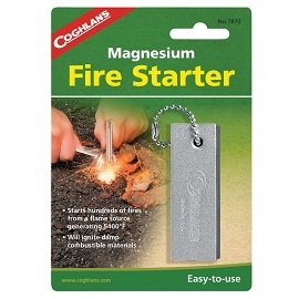 [ Coghlans ] 固體鎂塊點火石 / MAGNESIUM FIRE STARTER 打火石 / 7870