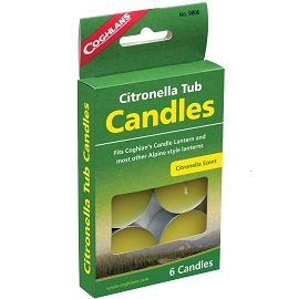 [ Coghlans ] 香茅小蠟燭 / CITRONELLA TUB CANDLES 燭燈 / 9806