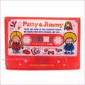 asdfkitty可愛家☆Patty&amp;Jimmy錄音帶造型名片收納盒/卡片收納盒-日本正版商品