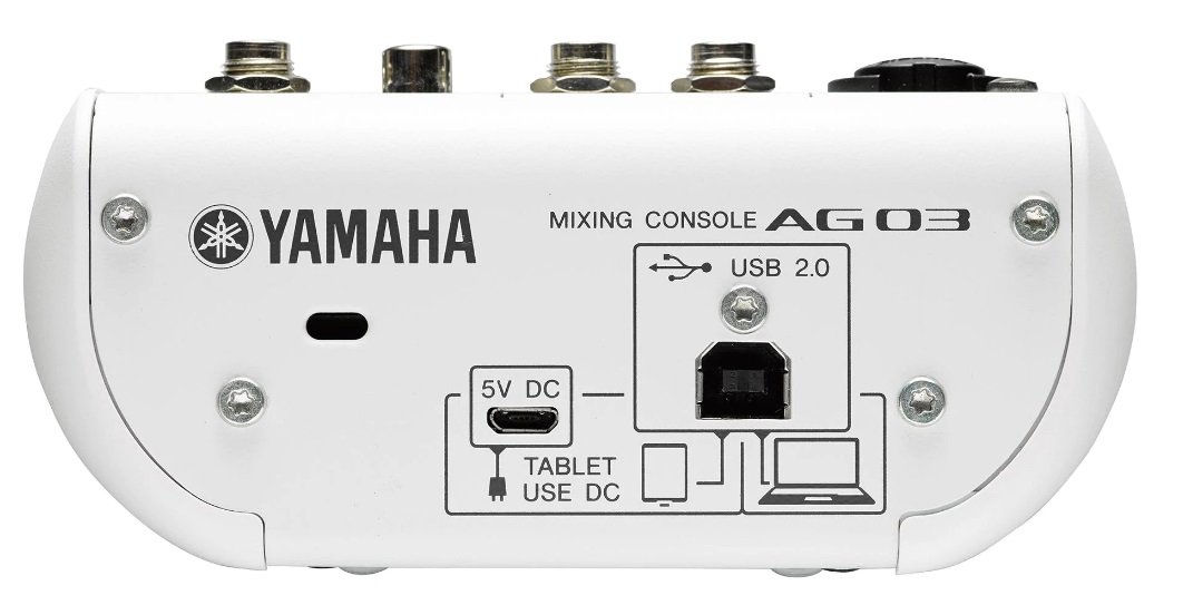 音響世界】YAMAHA AG03 USB三軌行動混音器- 直播/錄音/街頭藝人(公司貨