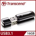 【Transcend 創見】16GB JetFlash700 USB3.1隨身碟-經典黑