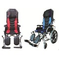 富士康 躺式高背輪椅 躺式輪椅 B款輪椅附加功能A+B 剩藍色