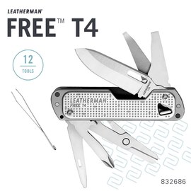 Leatherman FREE T4 多功能工具刀 -#LE FREE T4-SP
