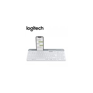 【Logitech 羅技】K580 超薄跨平台藍牙鍵盤 珍珠白