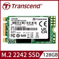【Transcend 創見】128GB MTS430S M.2 2242 SATA Ⅲ SSD固態硬碟