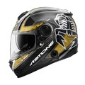 【ASTONE】GT1000F AC9 蠍子(透明碳纖/金) 全罩式安全帽