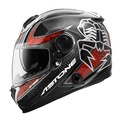 【ASTONE】GT1000F AC9 蠍子(透明碳纖/紅) 全罩式安全帽