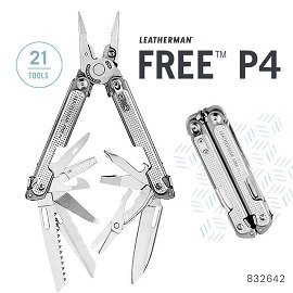 [ LEATHERMAN ] Free P4 工具鉗 尼龍套 / 21 tools / 832642