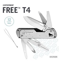 《綠野山房》LEATHERMAN 美國 25年保固 FREE T4 不鏽鋼多功能工具刀 磁鐵吸力刀具功能 LE 832686