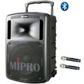 MIPRO MA-808 旗艦型手提式無線擴音機 (附手握無線麥克風*2)