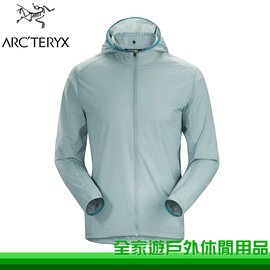 【全家遊戶外】㊣Arcteryx 始祖鳥 加拿大 男 Incendo抗UV風衣外套 機械灰-Robotica ARC20966 /防風 抗水 輕薄  透氣 跑步 登山