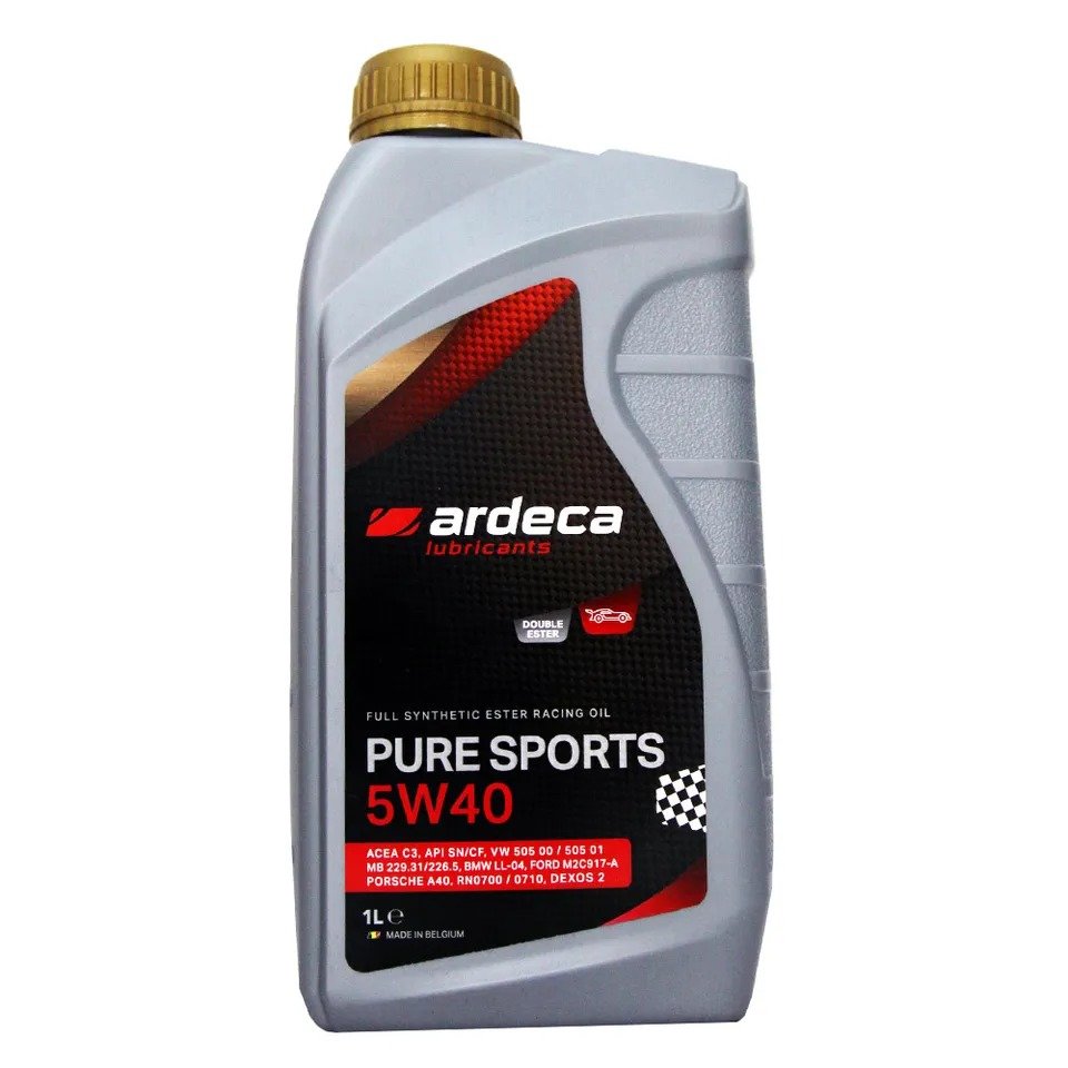 【易油網】ARDECA 5W40 PURE SPORTS 全合成酯類機油