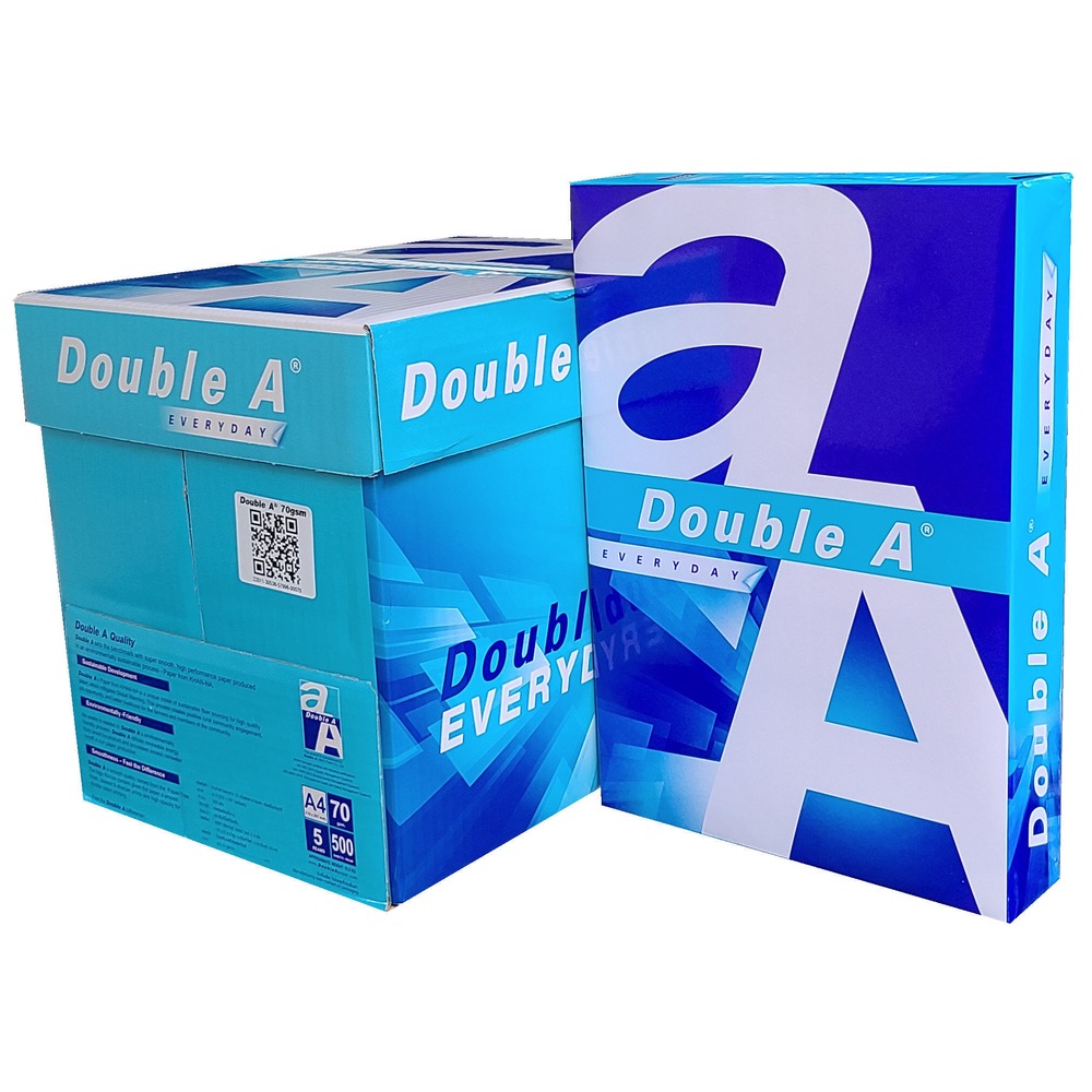 DoubleA 70G A4 多功能影印紙 (50包/10箱) FSC認證環保紙