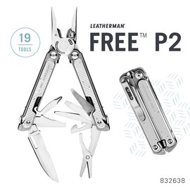 [登山屋] Leatherman FREE P2 多功能工具鉗(#832638)