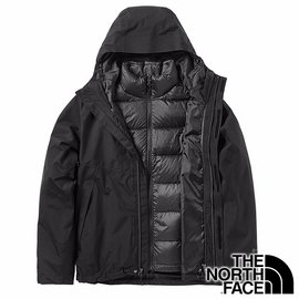 THE NORTH FACE 美國】男GORE-TEX二件式羽絨連帽外套『JK3 黑