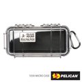 美國 PELICAN 1030 Micro Case 微型防水氣密箱-透明 黑色 公司貨