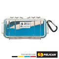 美國 PELICAN 1030 Micro Case 微型防水氣密箱-透明 藍色 公司貨