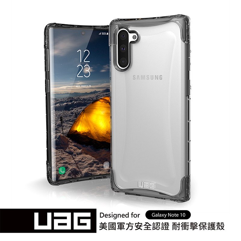 9折+免費宅配【UAG】Samsung Note10 全透明耐衝擊保護殼