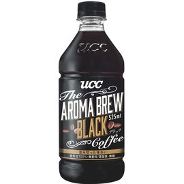 UCC AROMA BREW 艾洛瑪黑咖啡525ml-1箱