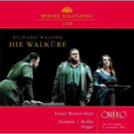 C875131 華格納:女武神 第一幕 魏瑟-莫斯特 指揮 維也納國家歌劇院管弦樂團 Franz Welser-Most / Wagner: Die Walkure: Act 1 (Orfeo)