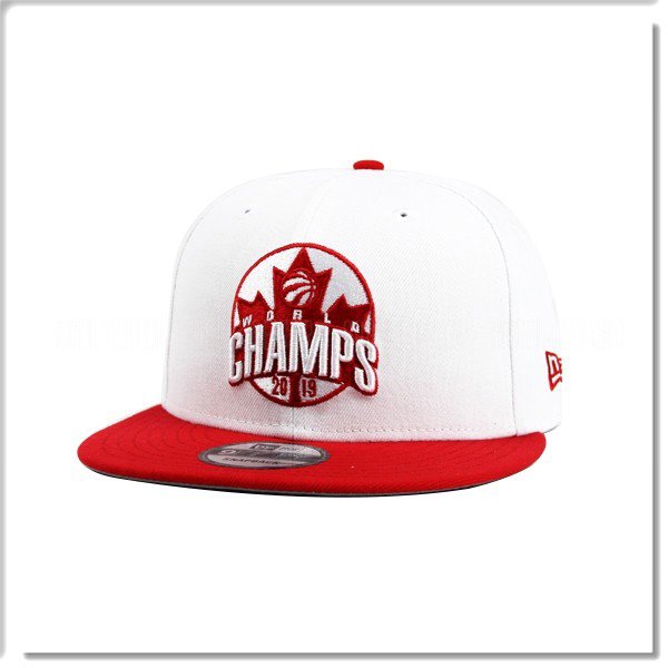 【ANGEL NEW ERA 】NBA 多倫多 暴龍 2019 冠軍紀念帽 白紅 加拿大楓葉 9FIFTY cap