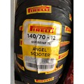 『油工廠』Pirelli 倍耐力 ANGEL 天使胎 140/70-12 (頂高機/拆胎機安裝) 完工價2800 米其林