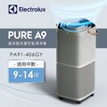 Electrolux 瑞典 伊萊克斯-PURE A9 高效能抗菌空氣清淨機-PA91-406GY【適用9~14坪】