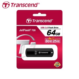 【保固公司貨】Transcend JetFlash700 64GB USB3.0 隨身碟 (TS-JF700-64G)